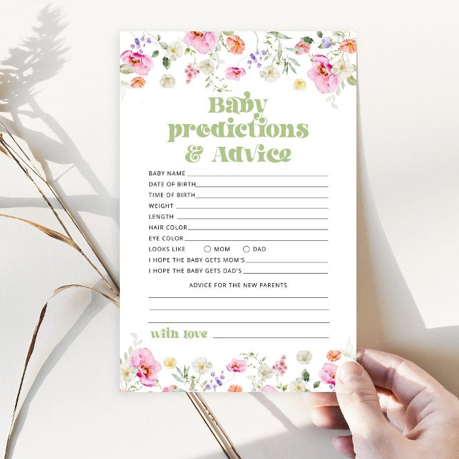 Wildflower predictions and advice for parents (Creator Uploaded)