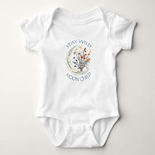 Wildflower Quote Baby Bodysuit