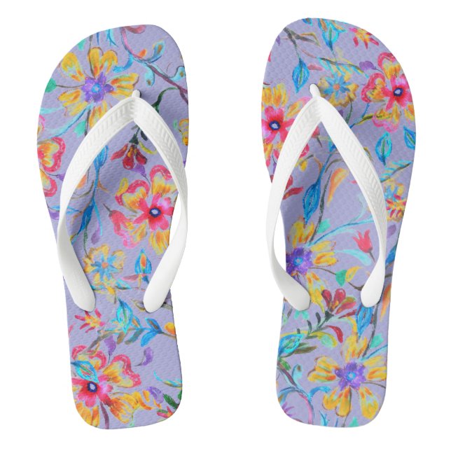 Wildflower Riot 2 Thongs (Footbed)