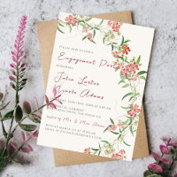 Wildflower Rose Spring Garland Engagement Party