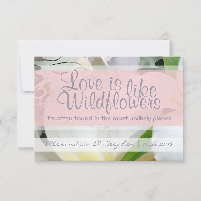Wildflower RSVP Card (Front)