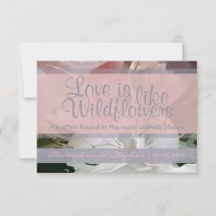 Wildflower RSVP Card