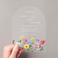 Wildflower Rustic Chic Floral Boho Country Wedding