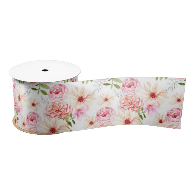  Wildflower Satin Ribbon (Spool)