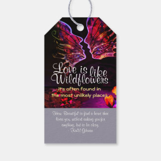 Wildflower Save the Date Tags