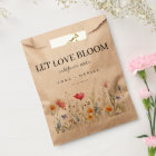 Wildflower Seeds Wedding Favour Bag