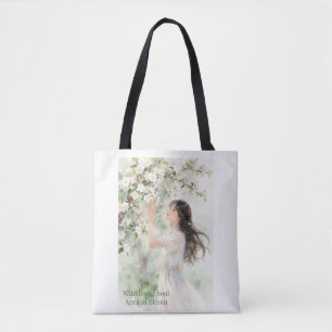 Wildflower Soul – Girl in a Spring Garden Tote Bag