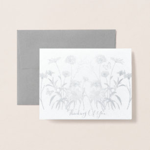 Wildflower Thinking Of You Foil Card