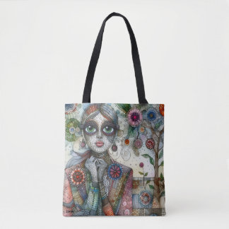 "Wildflower" Tote Bag by DAKimage