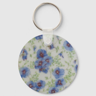 Wildflower Violet Key Chain