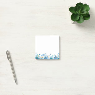 Wildflower Watercolor Post-it Notes