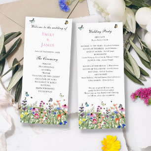 Wildflower Wedding Flat Program