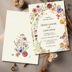 Wildflower Wedding Foil