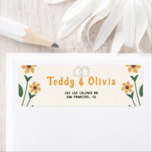 Wildflower Wedding Invitation