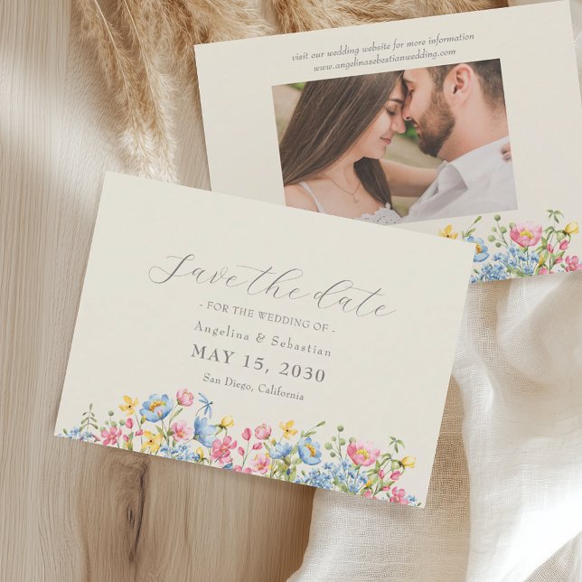 Wildflower Wedding Save The Date (Creator Uploaded)