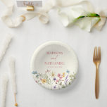 Wildflower Wild Flower Floral Garden Wedding Paper Plate<br><div class="desc">These are Wildflower Wild Flower Floral Garden Wedding Paper Bowls!</div>