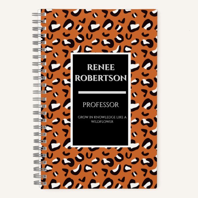 Wildflower Wisdom: A Bold Notebook for Growing Min (Front)