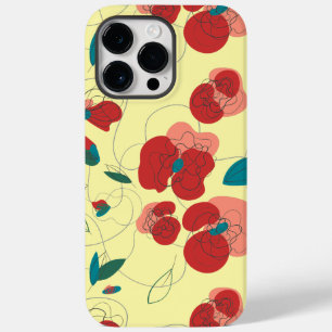 Wildflower Wonderland Stylised Flowers pattern Case-Mate iPhone 14 Pro Max Case