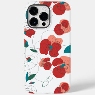 Wildflower Wonderland   Stylized Flowers pattern Case-Mate iPhone 14 Pro Max Case