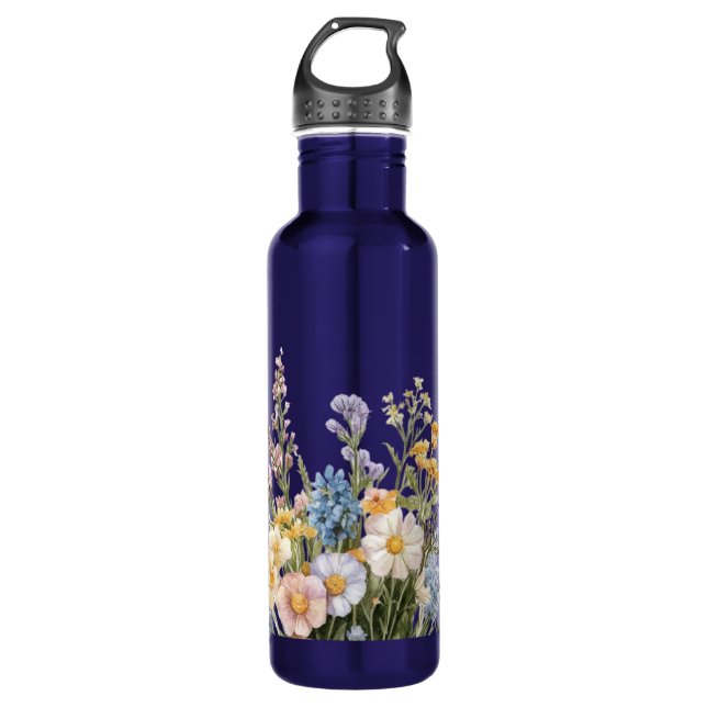 Wildflowers 710 Ml Water Bottle (Front)