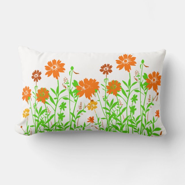 Wildflowers-79156 Lumbar Cushion (Front)
