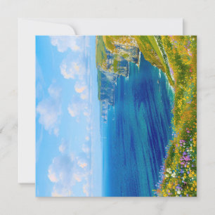 "Wildflowers Above the Sea" – A Welsh Seascape