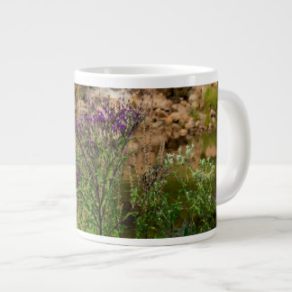 Wildflowers and Waterfalls Large Coffee Mug