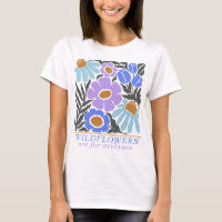 Wildflowers are for Everyone Modern Nouveau Style