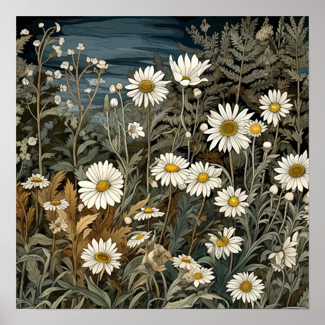 Wildflowers Art Print  (Front)