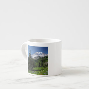 Wildflowers at Mount Rainier Espresso Cup
