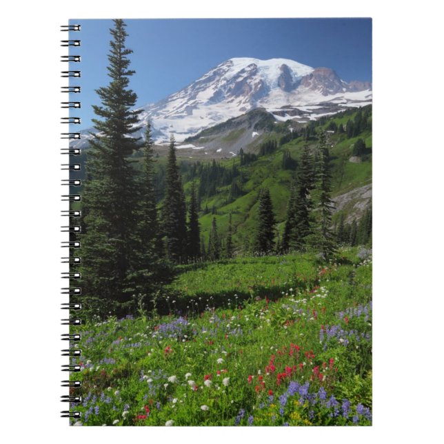Wildflowers at Mount Rainier Notebook (Front)