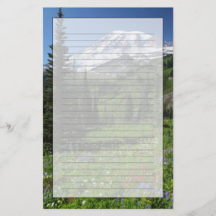 Wildflowers at Mount Rainier Stationery