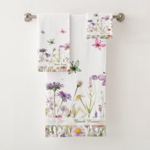 Wildflowers Beach House Towel Set