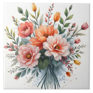 Wildflowers Beautiful Popular Luxury Collection Ceramic Tile