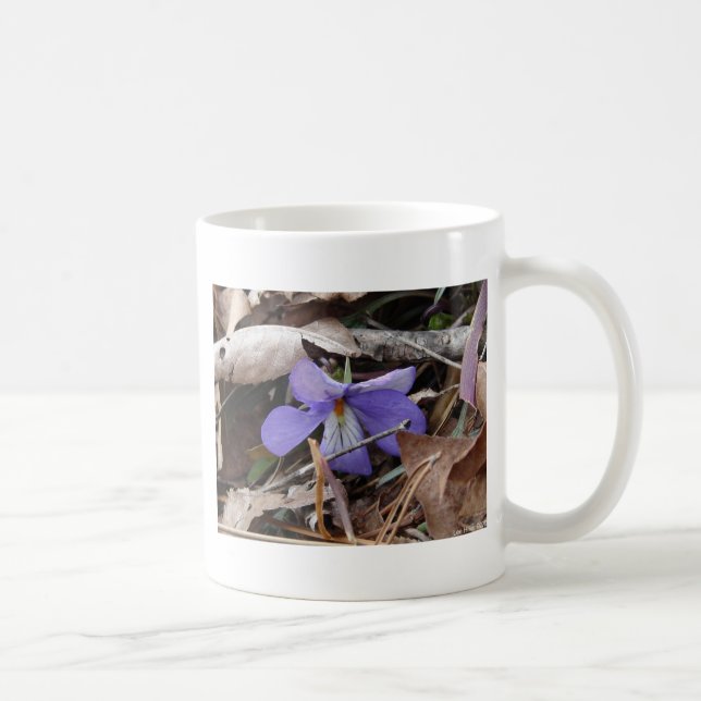 WildFlowers Birds-Foot Violet Hot Springs AR Gifts Coffee Mug (Right)