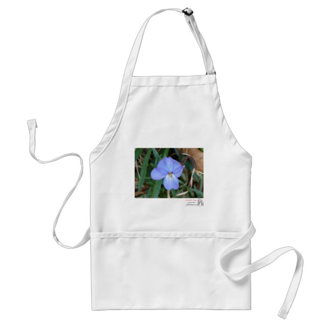 WildFlowers Birds-Foot Violet IV Hot Springs Gifts Standard Apron (Front)