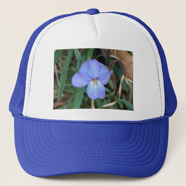 WildFlowers Birds-Foot Violet IV Hot Springs Gifts Trucker Hat (Front)