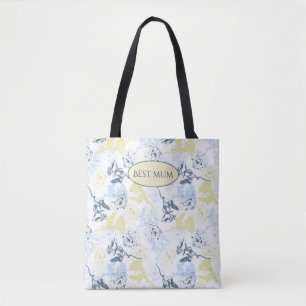 Wildflowers boho stilish tote bag