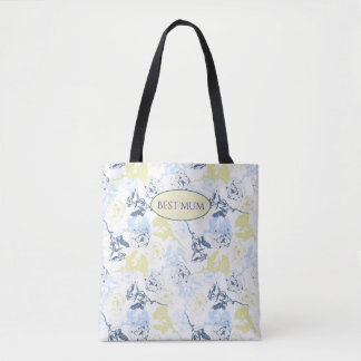 Wildflowers boho stilish tote bag