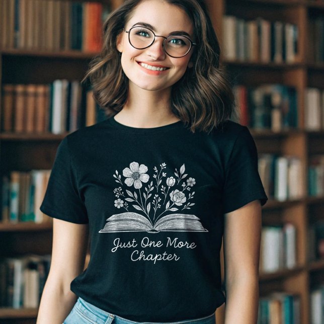 Wildflowers Book T-Shirt (Creator Uploaded)