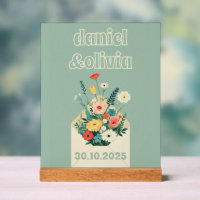 Wildflowers Botanical Garden Wedding