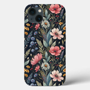 Wildflowers Botanical Inspiration iPhone 13 Case