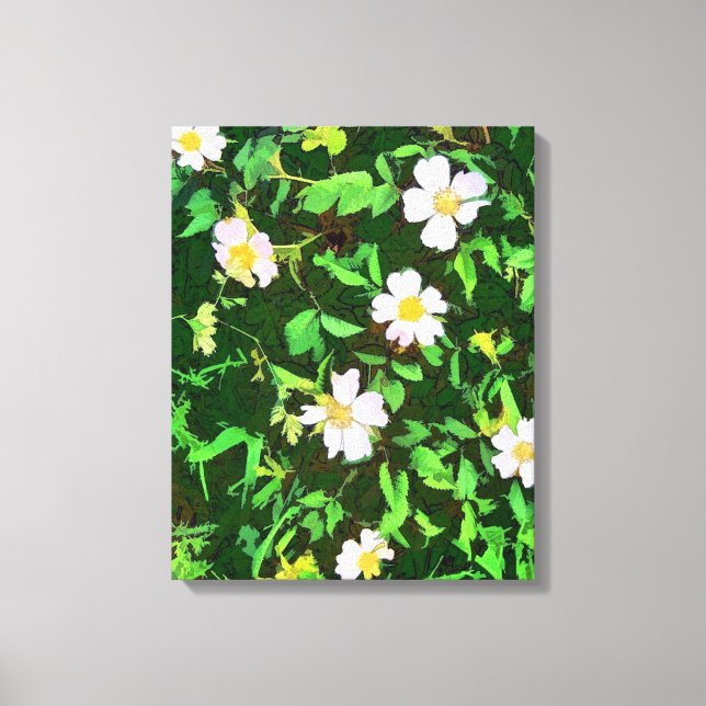 WILDFLOWERS CANVAS PRINT (Front)