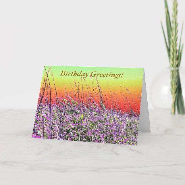 WILDFLOWERS CARD (Front)