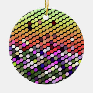 WILDFLOWERS CERAMIC ORNAMENT