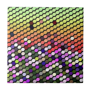 WILDFLOWERS CERAMIC TILE