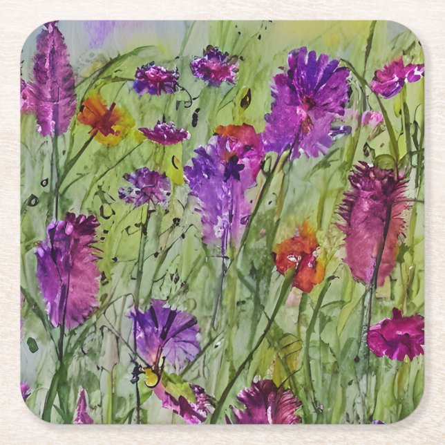 Wildflowers Coaster (Front)