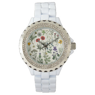 Wildflowers collage watch