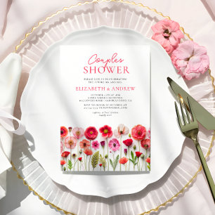 Wildflowers Couples Shower Invitation