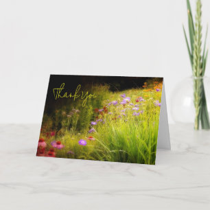 Wildflowers custom card